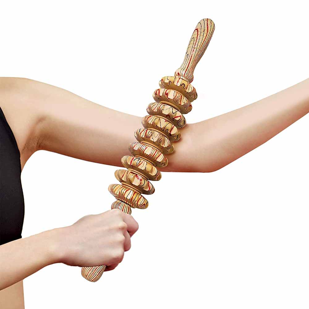 Wooden Therapy Massager Roller