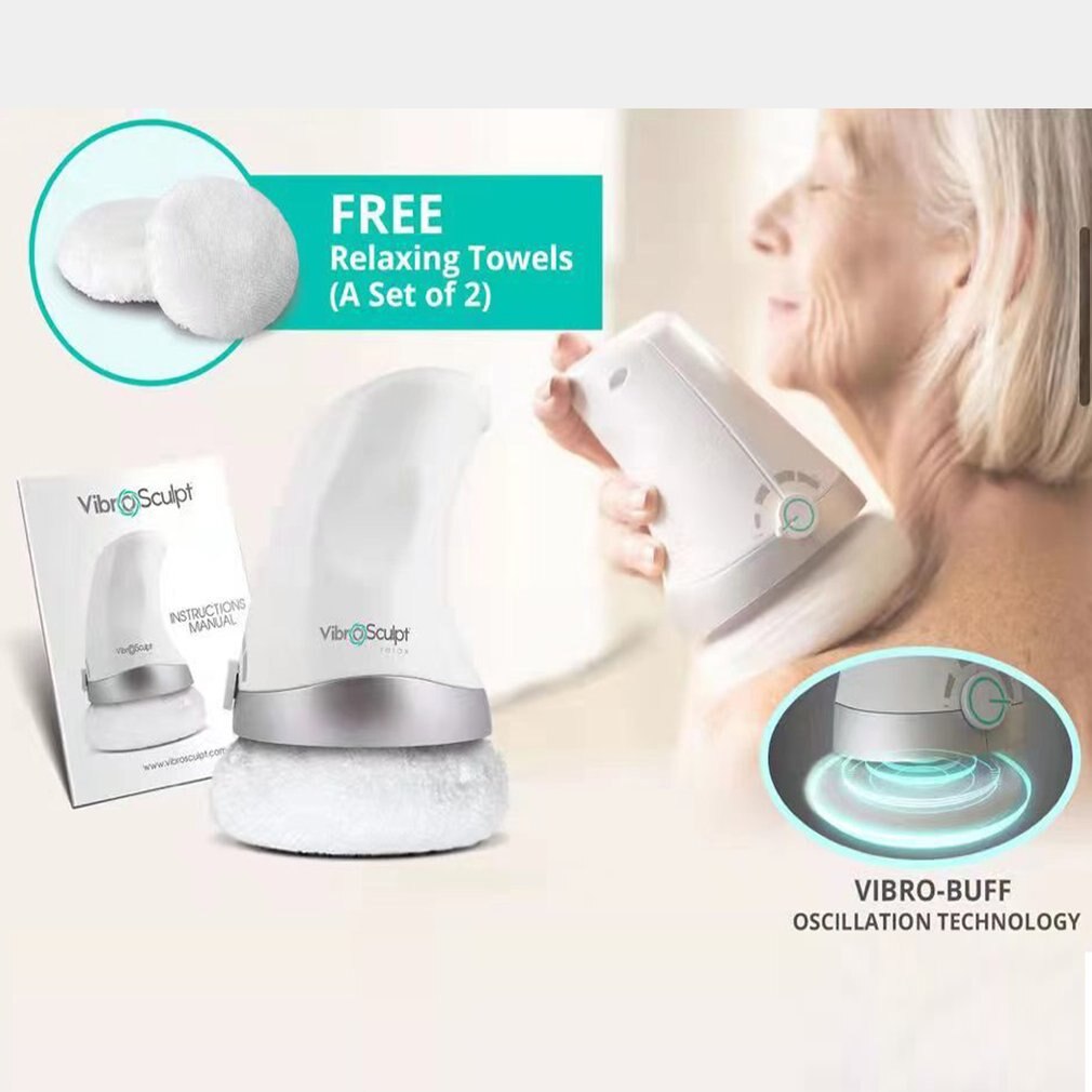 Fat Massaging Device Multifunction Handheld Vibrating Electric Adjustable Fat Cellulite Remover Body Sculpting Roller Device