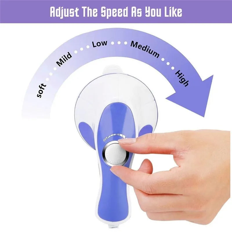 Fat Remove Massager Handheld Electric Full Body Massage Slim Machine Back Shoulder Neck Leg Foot Pain Relief Relaxation Massager